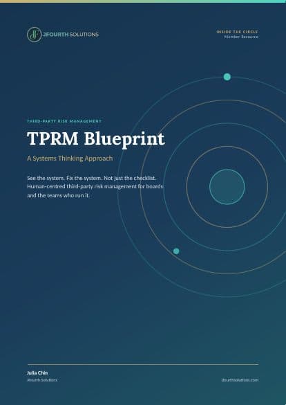Preview of The TPRM Blueprint: Systems Thinking for Third-Party Risk