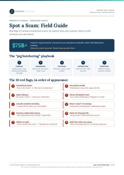 Preview of Spot a Scam: Field Guide