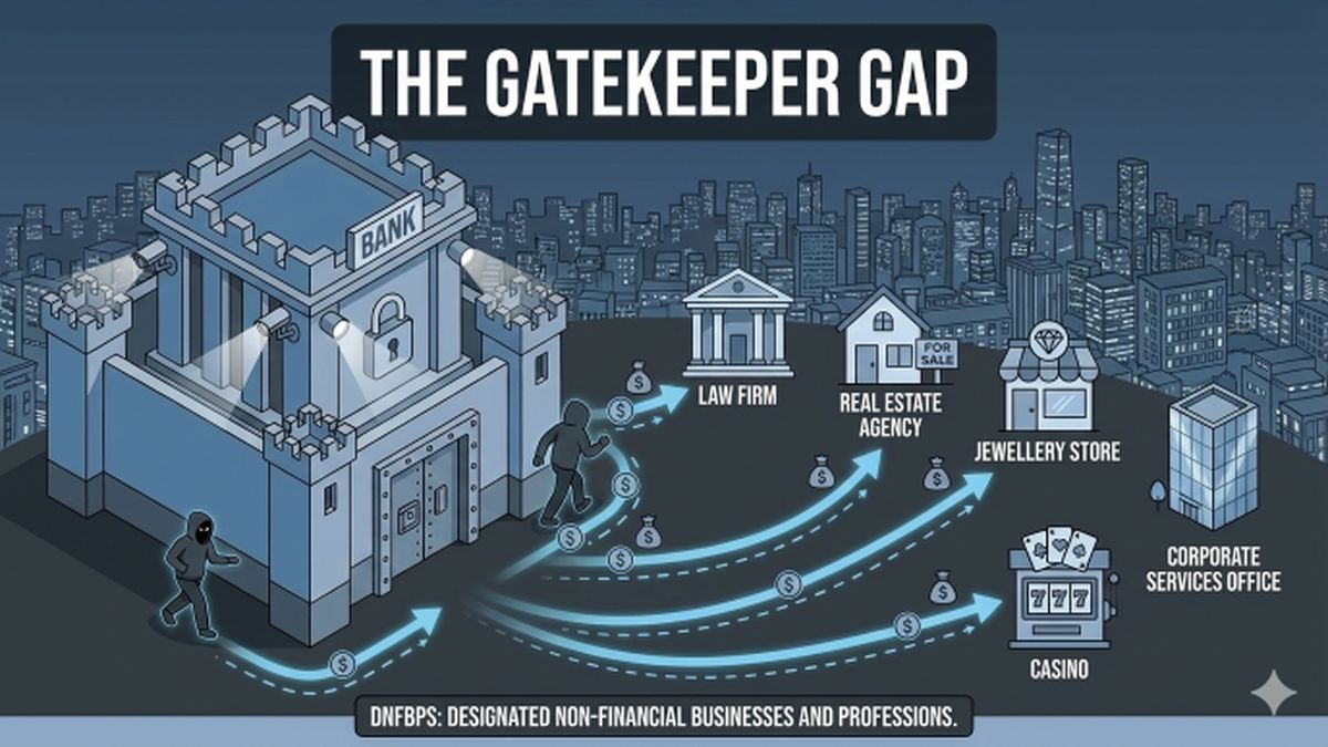 The Gatekeeper Gap: Why Criminals Bypass Banks