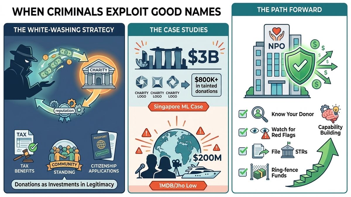 "When Criminals Exploit Good Names: The White-Washing Threat"